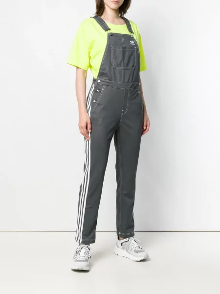 Salopetă Adidas cu autograf gri