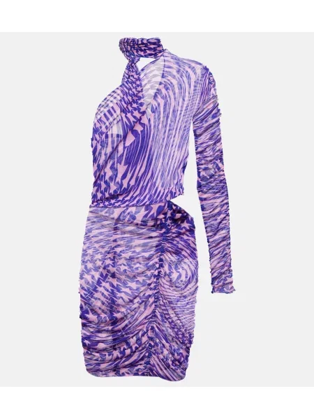 Rochie Mugler cu imagine plasă