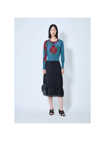 Krótki kardigan Vivienne Westwood z wzorem argyle