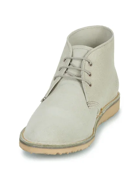 Red Wing pantofi de piele întoarsă Weekender Chukka bej gri