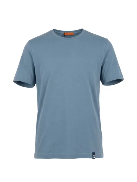 Tricou Drumohr cu decolteu rotund albastru