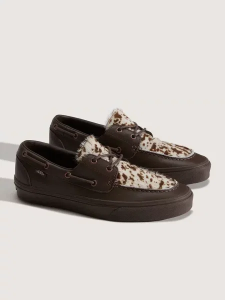 Vans Boat Shoe mokasini usnjeni rjava