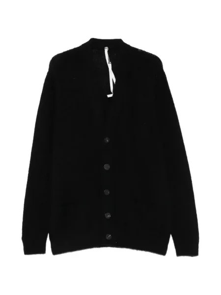 Cardigan Label Under Construction negru