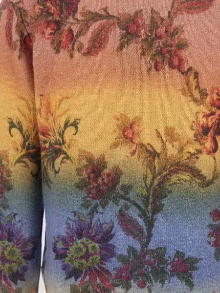 Pulover Etro de lână cu model floral