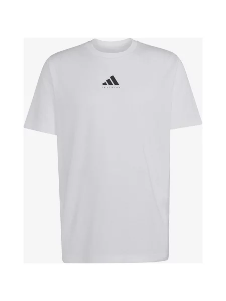 Koszulka z krótkim rękawem damska adidas Climacool Category Training Graphic biało czarna XS biała