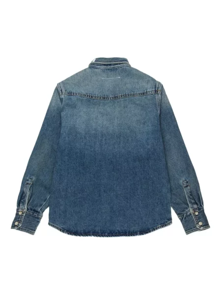 Koszula dziecięca Mm6 Maison Margiela niebieska