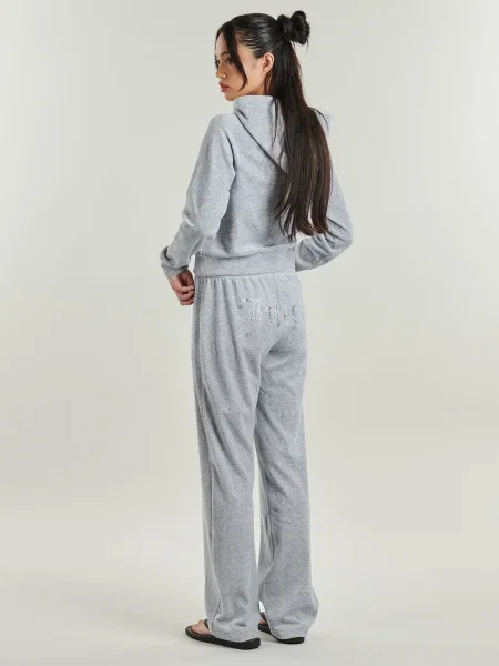 Velúr ruha Juicy Couture szürke