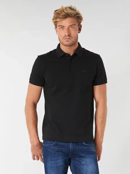 Tricou polo Lacoste negru