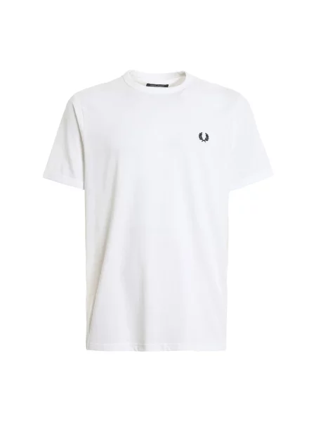 T-shirt FRED PERRY Ringer Tee White S biała