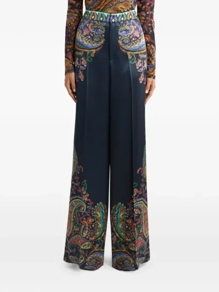 Pantaloni Etro albastru