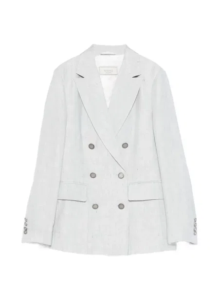 Sacou Peserico cu două rânduri de nasturi gri