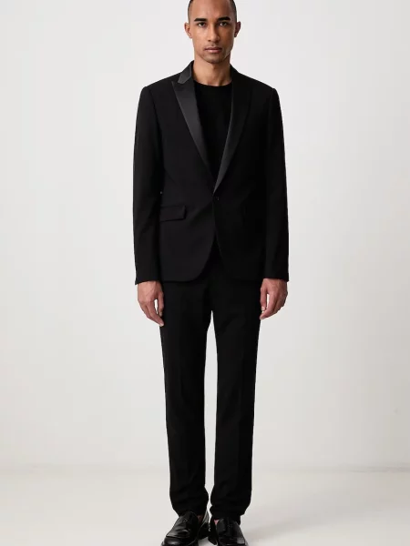 Lindbergh costum din două piese pentru bărbați negru