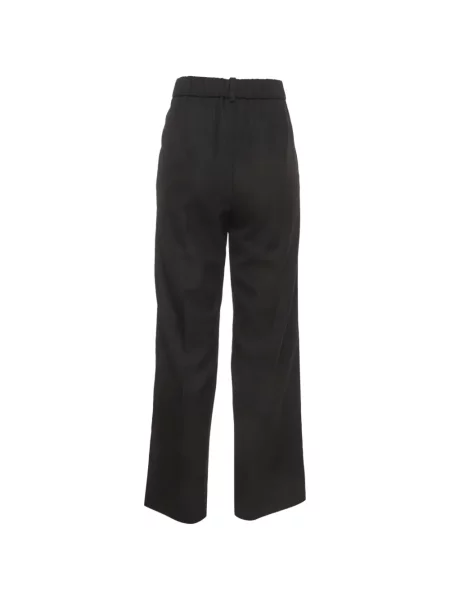 Cu centură pantaloni Maje negru