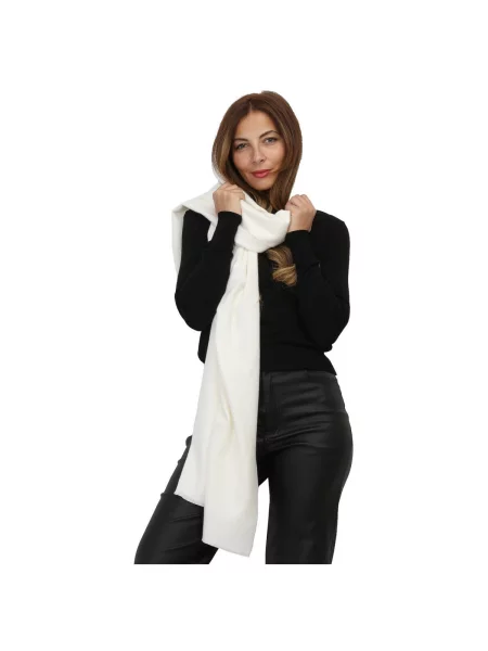 Fular La Modeuse alb