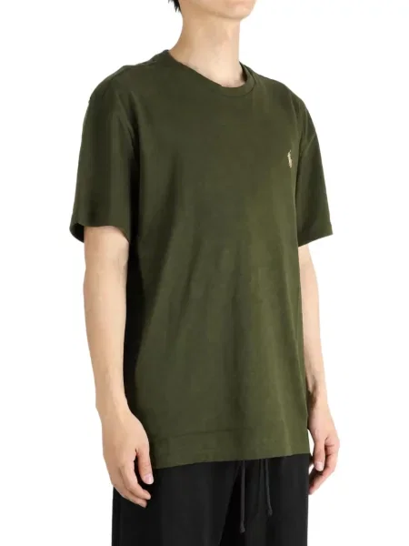 Tricou polo Polo Ralph Lauren cu autograf negru