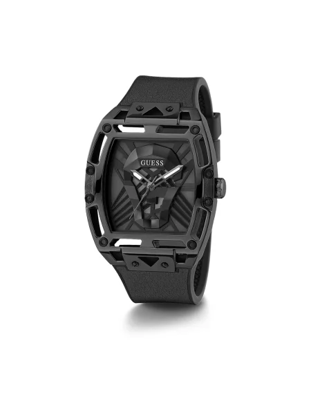Zegarek Guess skórzany czarny