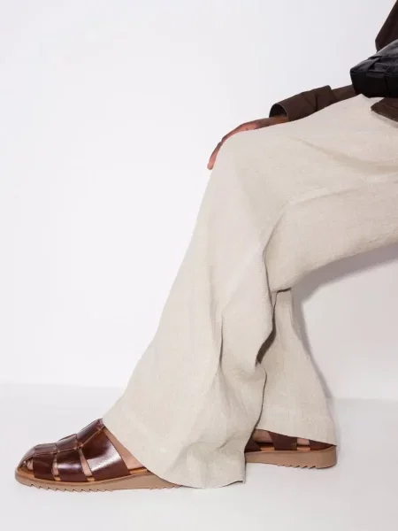 Sandale Paraboot sa kopčom smeđa