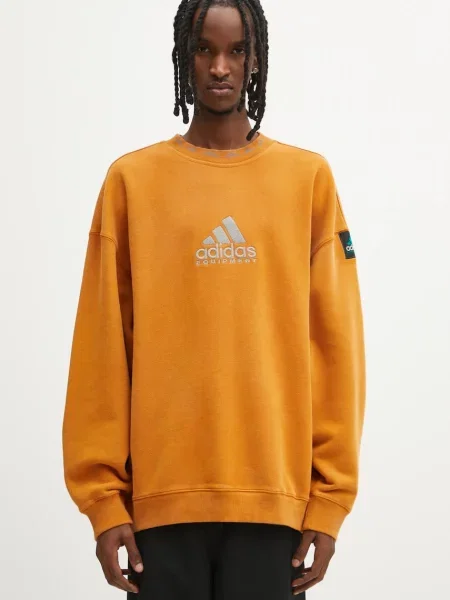 Dukserica adidas Originals EQT Sweatshirt bez uzorka žuta
