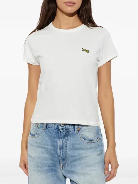 Tricou Kenzo cu dungi de tigru alb