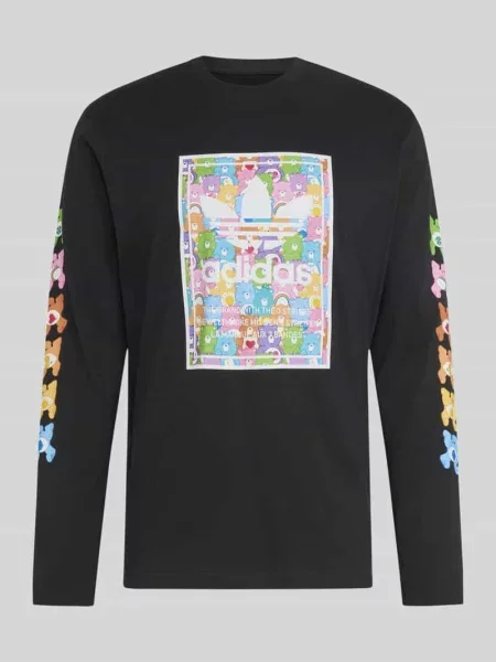 T-shirt o kroju regular fit z czystej bawełny Adidas Originals czarna