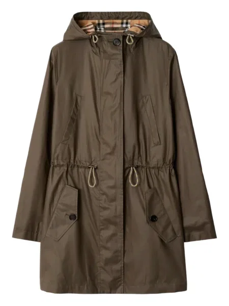 Geacă parka Burberry verde
