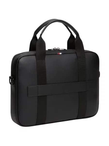 Taška na laptop Tommy Hilfiger čierna