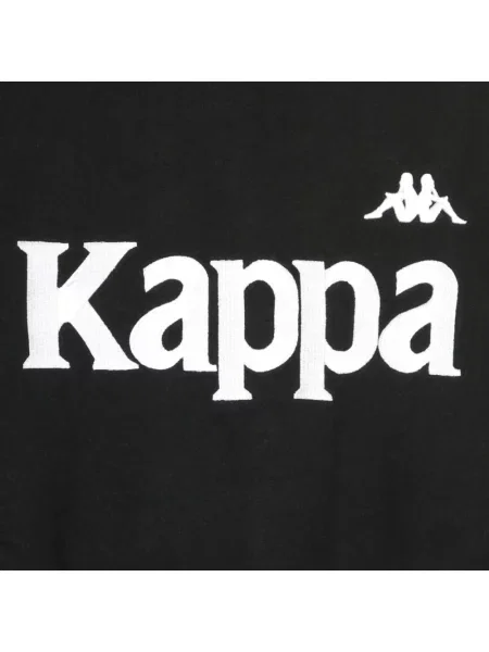 Bluza Kappa z okrągłym dekoltem czarna