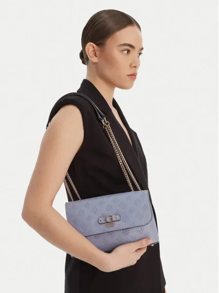 Geantă Guess Dita albastru