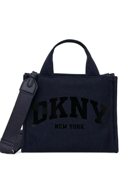 Τσάντα shopper Dkny με σχέδιο μπλε