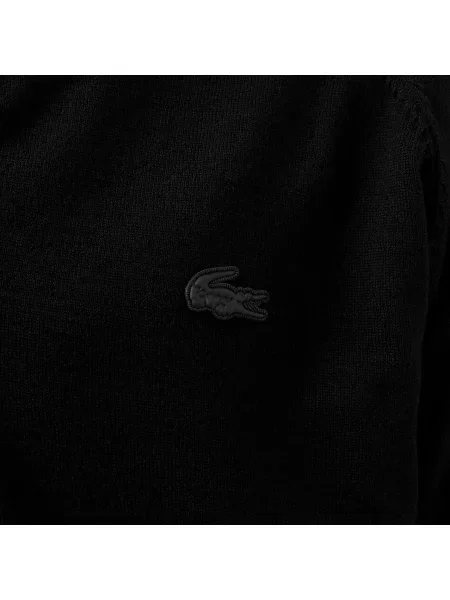 Lacoste Sweter Regular Fit czarny