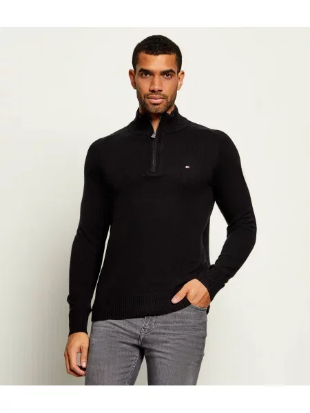 Tommy Hilfiger De lână pulover negru