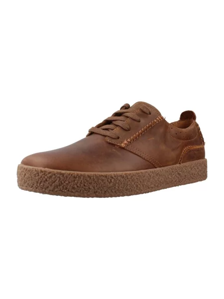 Sneakerși Clarks maro