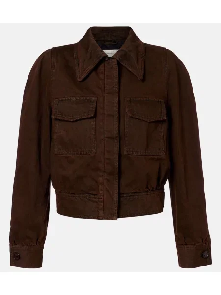 Geacă de blugi Dries Van Noten maro