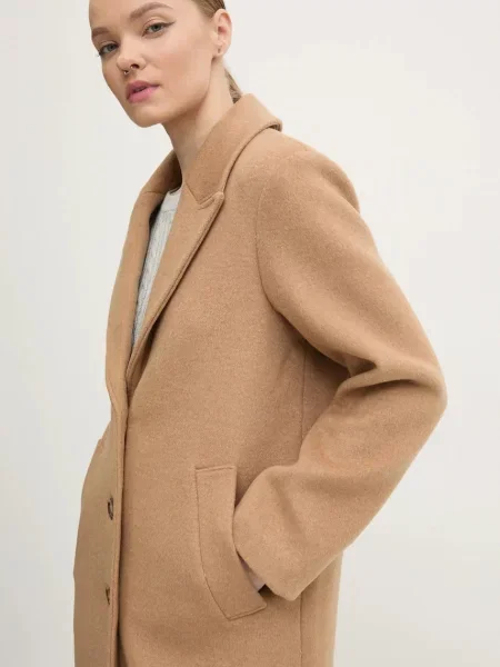 Kabát Abercrombie & Fitch bézs