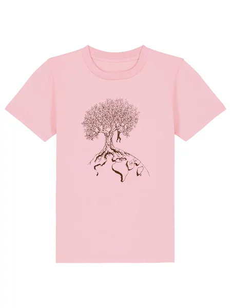 Life-Tree Majica Kids Unisex Hanging On svijetloroza