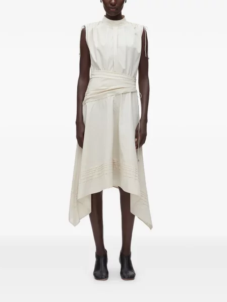 Asimetriška kostiumas midi suknelė 3.1 Phillip Lim iki kelių