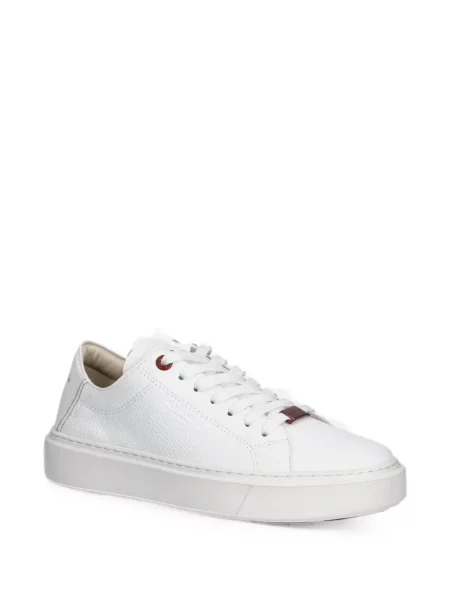Sneakerși Alexander Smith din piele alb