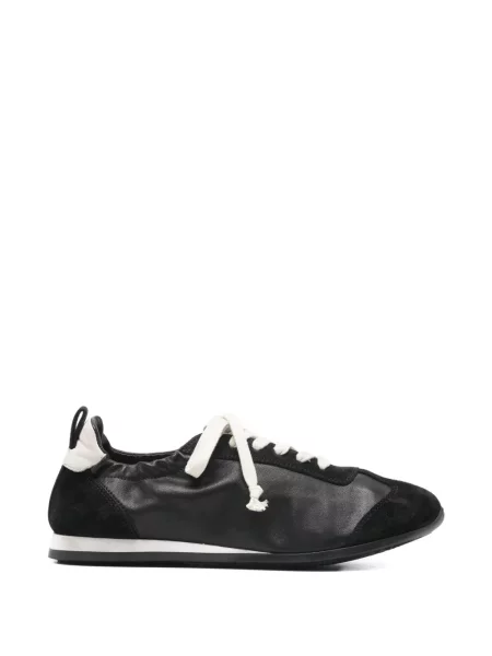 Sneakerși Uma Wang cu șireturi din dantelă negru