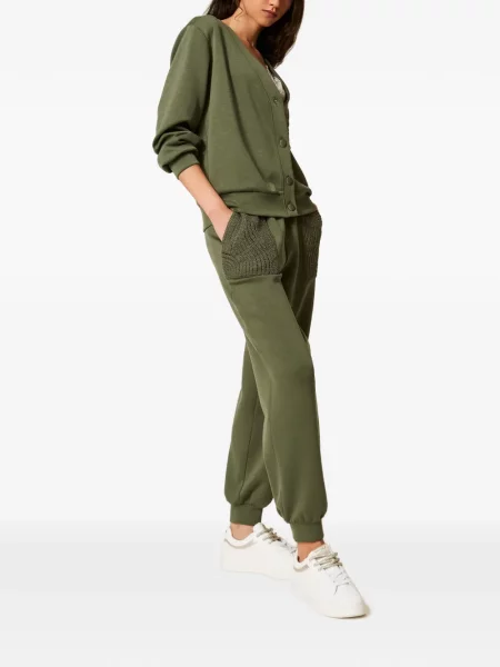 Pantaloni Twinset verde