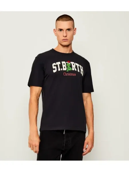 ST.Barth Tricou ARNOTT WARM SAINT BARTH X THE GRINCH negru