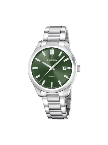FESTINA Analogové hodinky Watch Acero Clasico' zelená