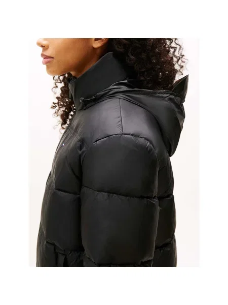Tommy Jeans Geacă | Relaxed fit negru
