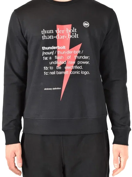 Pulover Neil Barrett črna