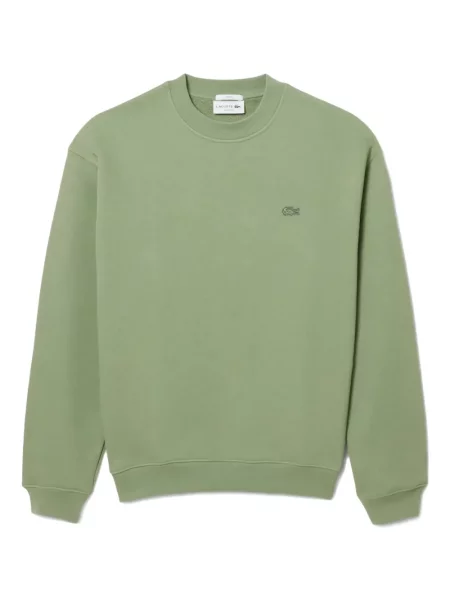 Hanorac Lacoste cu broderie verde