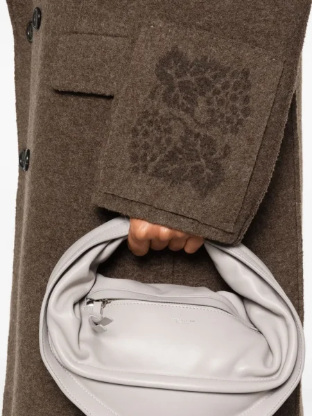 Вълнено палто Federico Cina кафяво