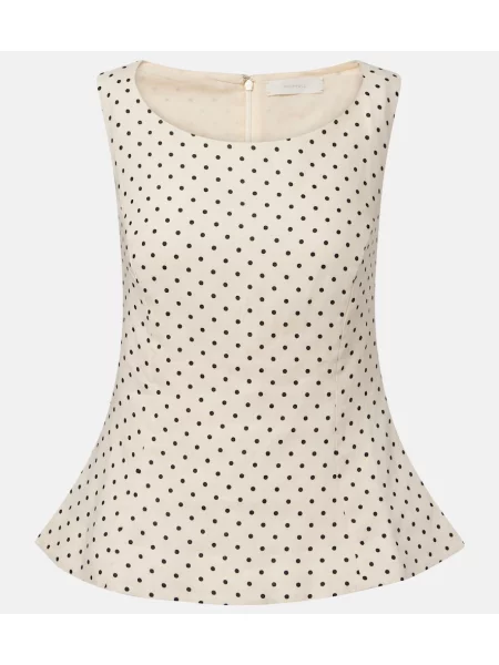 Top Faithfull de in cu buline bej