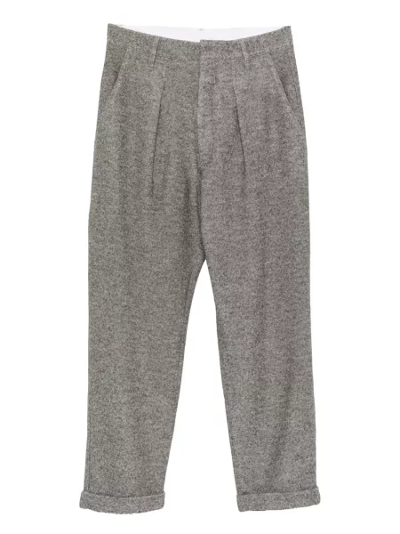 Pantaloni Ranra plisate gri