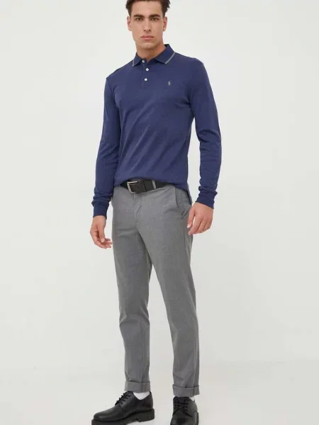 Лонгслів Polo Ralph Lauren однотонний синій