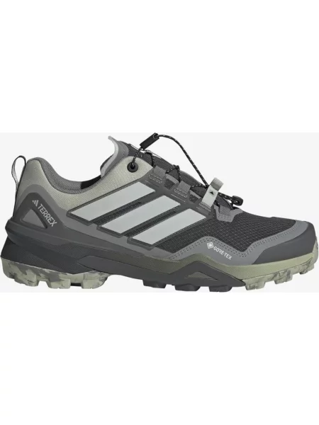 Buty do biegania adidas Terrex Skychaser GORE-TEX szary oliwkowozielony 40 czarny