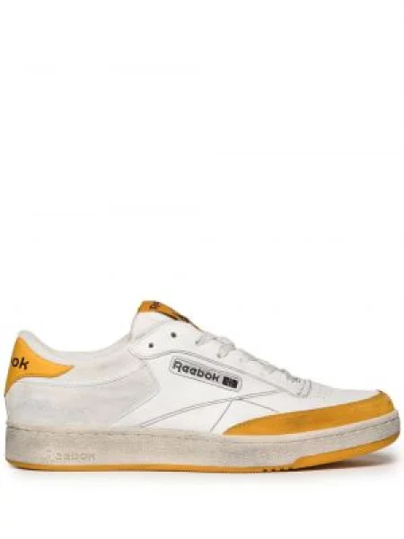 Sneakersy Reebok skórzane retro białe